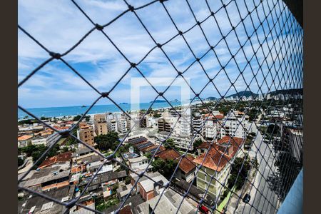 Vista da Sacada de apartamento para alugar com 2 quartos, 67m² em Loteamento João Batista Julião, Guarujá