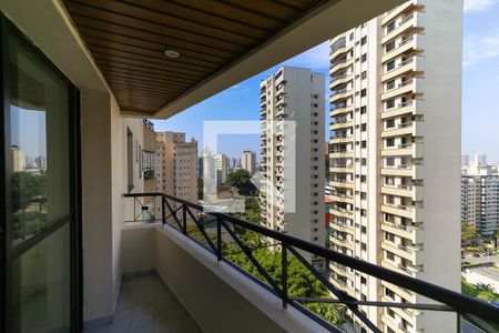 Varanda Sala de apartamento para alugar com 2 quartos, 56m² em Vila Andrade, São Paulo