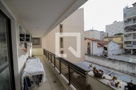 Varanda da Sala de apartamento para alugar com 3 quartos, 100m² em Maracanã, Rio de Janeiro