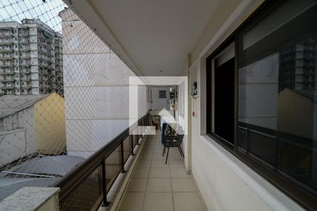 Varanda da Sala de apartamento para alugar com 3 quartos, 100m² em Maracanã, Rio de Janeiro