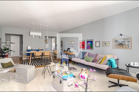 Sala de apartamento para alugar com 3 quartos, 180m² em Cerqueira César, São Paulo