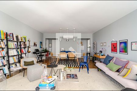 Sala de apartamento para alugar com 3 quartos, 180m² em Cerqueira César, São Paulo