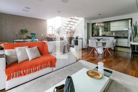 Sala de apartamento à venda com 3 quartos, 175m² em Baeta Neves, São Bernardo do Campo