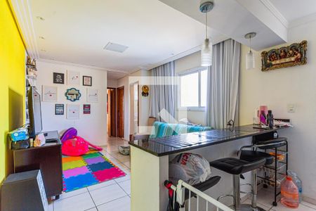 Sala de apartamento à venda com 2 quartos, 100m² em Vila Vitoria, Santo André