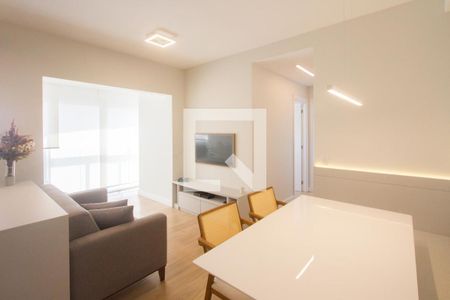 Sala de apartamento à venda com 2 quartos, 54m² em Chácara Santo Antônio (zona Sul), São Paulo