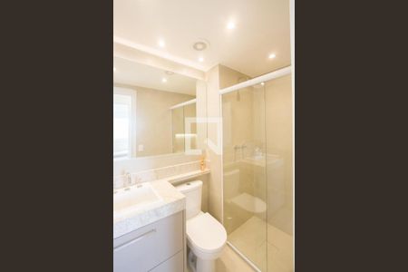 Banheiro de apartamento à venda com 2 quartos, 54m² em Chácara Santo Antônio (zona Sul), São Paulo