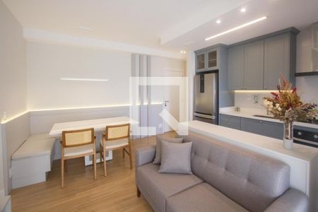 Sala de apartamento à venda com 2 quartos, 54m² em Chácara Santo Antônio (zona Sul), São Paulo
