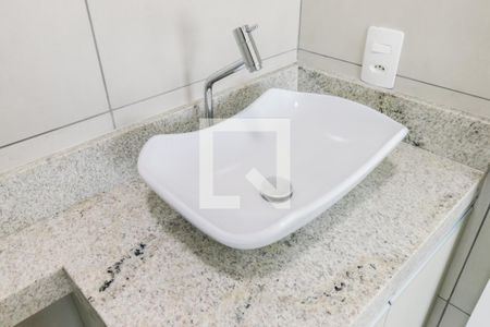 Apartamento para alugar com 29m², 1 quarto e sem vaga Apartamento para alugar com 29m², 1 quarto e sem vagaBanheiro da Suíte Pia
