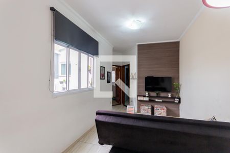 Sala de apartamento para alugar com 2 quartos, 56m² em Jardim Santo Alberto, Santo André
