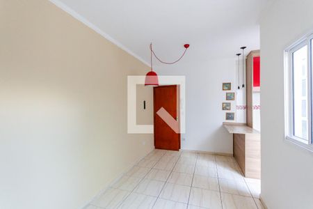Sala/Cozinha de apartamento para alugar com 2 quartos, 56m² em Jardim Santo Alberto, Santo André