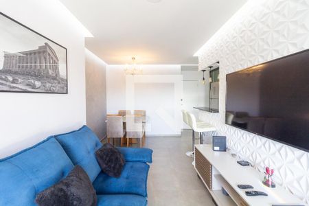 Sala de apartamento para alugar com 2 quartos, 61m² em Continental, Osasco