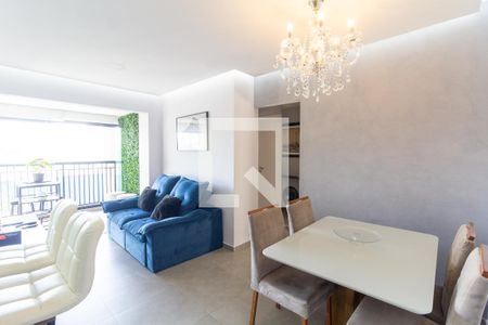 Sala de apartamento para alugar com 2 quartos, 61m² em Continental, Osasco