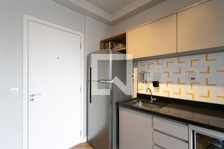 Cozinha de kitnet/studio à venda com 1 quarto, 35m² em Pinheiros, São Paulo
