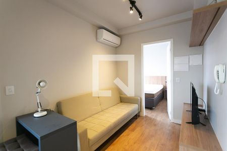 Sala de apartamento à venda com 1 quarto, 35m² em Pinheiros, São Paulo