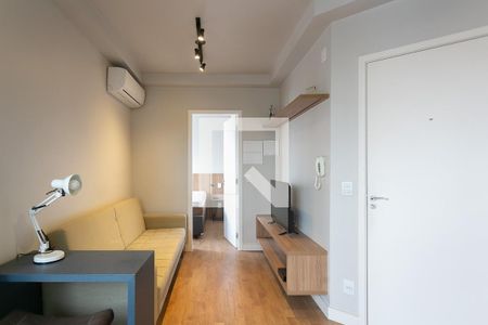 Sala de apartamento à venda com 1 quarto, 35m² em Pinheiros, São Paulo