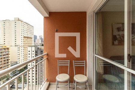 Varanda de apartamento para alugar com 2 quartos, 52m² em Campos Elíseos, São Paulo