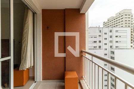 Varanda de apartamento para alugar com 2 quartos, 52m² em Campos Elíseos, São Paulo
