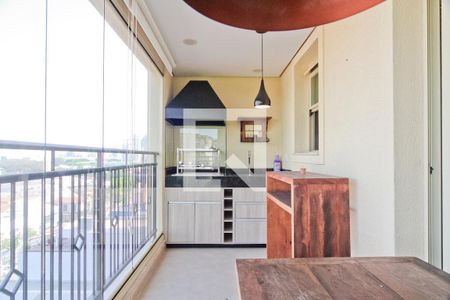 Apartamento para alugar com 49m², 1 quarto e 1 vaga Apartamento para alugar com 49m², 1 quarto e 1 vagaVaranda gourmet