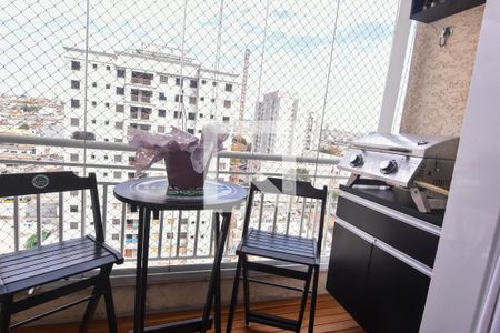 Varanda da Sala de apartamento à venda com 2 quartos, 50m² em Vila Antonieta, São Paulo