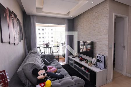 Sala de apartamento à venda com 2 quartos, 50m² em Vila Antonieta, São Paulo