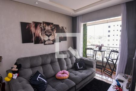 Sala de apartamento à venda com 2 quartos, 50m² em Vila Antonieta, São Paulo