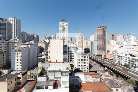 Vista da Rua de kitnet/studio para alugar com 1 quarto, 30m² em Vila Buarque, São Paulo