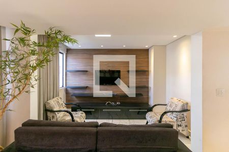 Sala de apartamento para alugar com 3 quartos, 109m² em Grajaú, Belo Horizonte