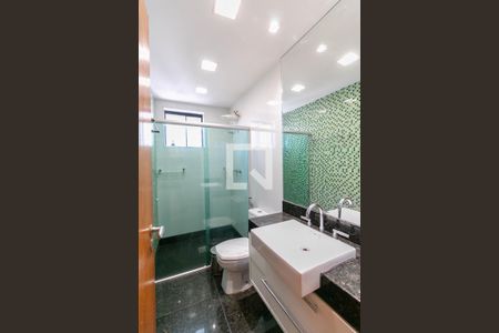 Banheiro da Suíte de apartamento para alugar com 3 quartos, 109m² em Grajaú, Belo Horizonte