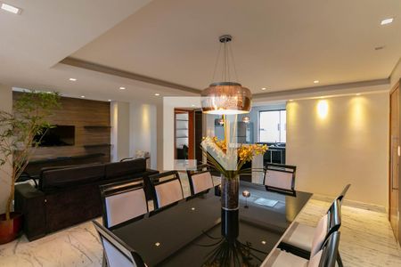 Sala de apartamento para alugar com 3 quartos, 109m² em Grajaú, Belo Horizonte