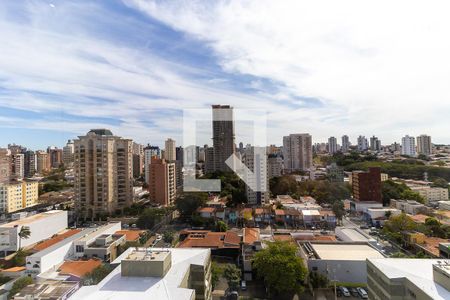 Vista da sala de apartamento à venda com 2 quartos, 104m² em Cambuí, Campinas