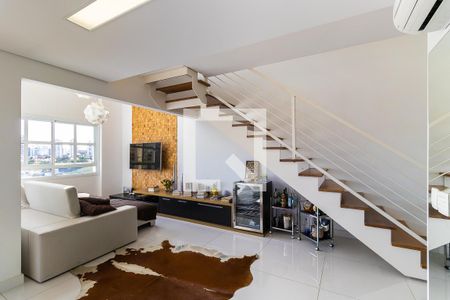 Sala de apartamento à venda com 2 quartos, 104m² em Cambuí, Campinas