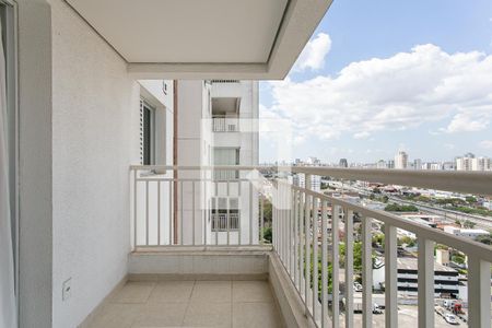 Varanda da Sala de apartamento à venda com 2 quartos, 48m² em Vila Zilda, São Paulo