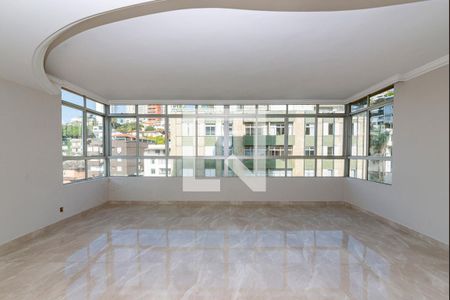 Sala 1 de apartamento à venda com 4 quartos, 209m² em Luxemburgo, Belo Horizonte
