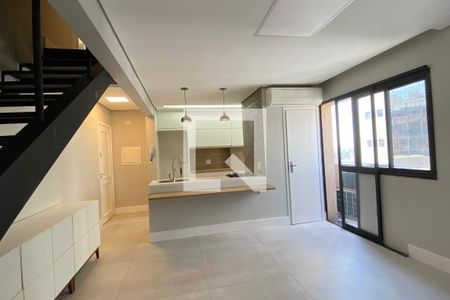 Sala de apartamento para alugar com 2 quartos, 67m² em Alphaville Industrial, Barueri