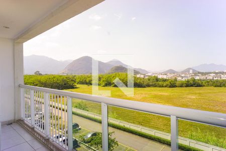 Varanda da Sala de apartamento para alugar com 2 quartos, 72m² em Recreio dos Bandeirantes, Rio de Janeiro