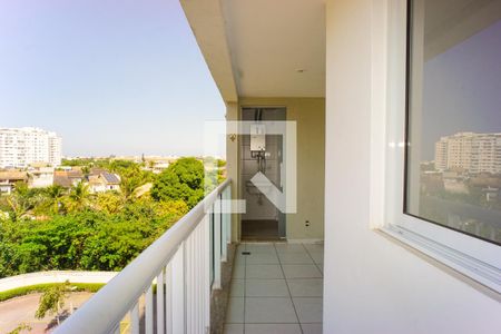 Varanda da Sala de apartamento para alugar com 2 quartos, 72m² em Recreio dos Bandeirantes, Rio de Janeiro
