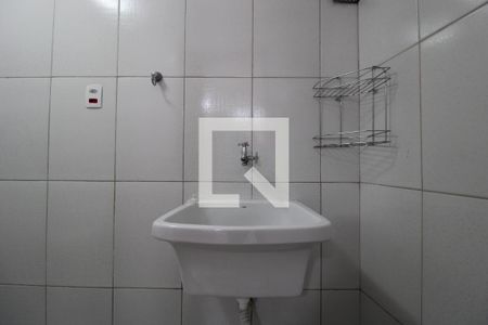 Banheiro/ área de serviço de kitnet/studio para alugar com 1 quarto, 30m² em Santo Amaro, São Paulo