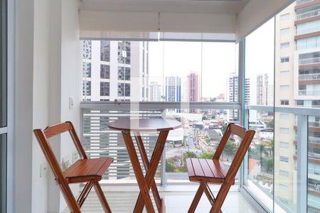 Apartamento para alugar com 53m², 1 quarto e 1 vaga Apartamento para alugar com 53m², 1 quarto e 1 vagaVaranda