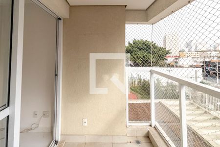 Varanda da Sala de apartamento para alugar com 1 quarto, 38m² em Cambuci, São Paulo