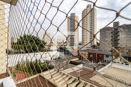 Varanda da Sala - Vista de apartamento para alugar com 1 quarto, 38m² em Cambuci, São Paulo