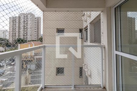 Varanda da Sala de apartamento para alugar com 1 quarto, 38m² em Cambuci, São Paulo