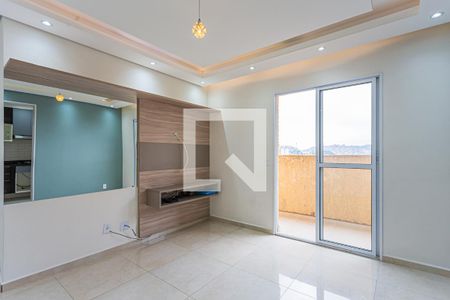 Sala de apartamento para alugar com 2 quartos, 53m² em Vila João Ramalho, Santo André