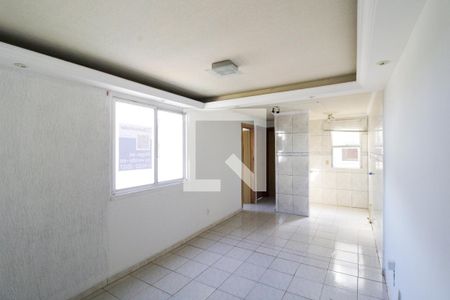 Sala/Cozinha de apartamento à venda com 2 quartos, 48m² em Estância Velha, Canoas