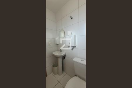 Apartamento para alugar com 57m², 2 quartos e 1 vagaBanheiro do salão de festas