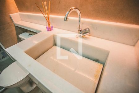 Banheiro - Torneira de kitnet/studio para alugar com 1 quarto, 28m² em Vila da Saúde, São Paulo