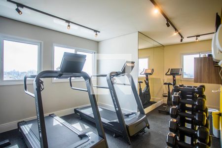 Studio para alugar com 28m², 1 quarto e sem vagaCobertura - Academia