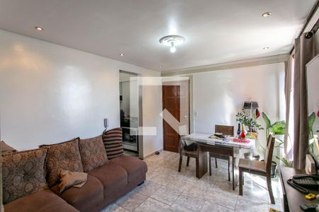Sala de apartamento para alugar com 2 quartos, 48m² em Rio Branco, Belo Horizonte