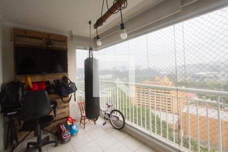 Varanda de apartamento à venda com 3 quartos, 80m² em Jardim Dom Bosco, São Paulo