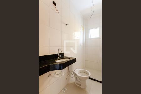 Banheiro suíte de casa para alugar com 3 quartos, 100m² em Aparecida, Santos