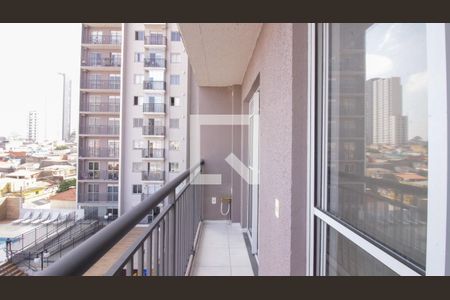 Varanda de apartamento à venda com 1 quarto, 31m² em Vila Tolstoi, São Paulo